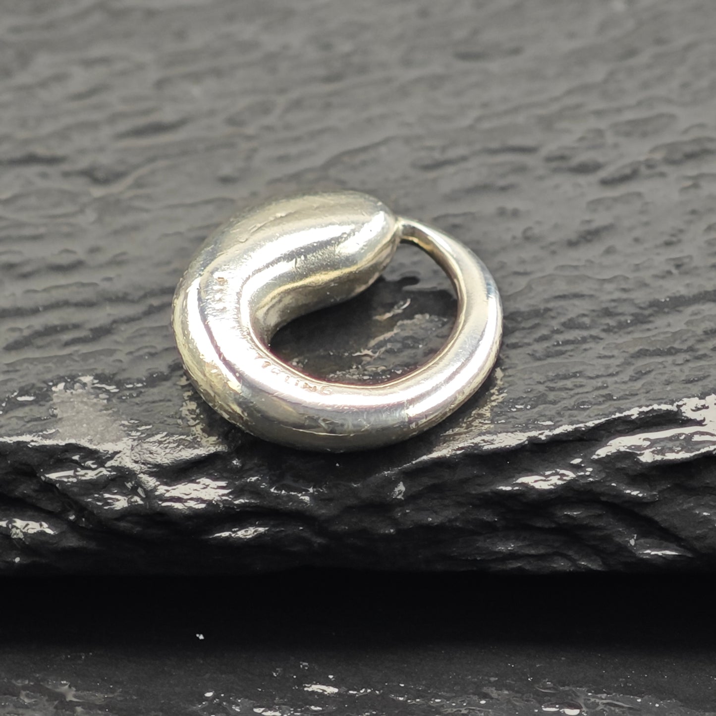 Vintage Ouroboros Sterling Silver Pendant P2935