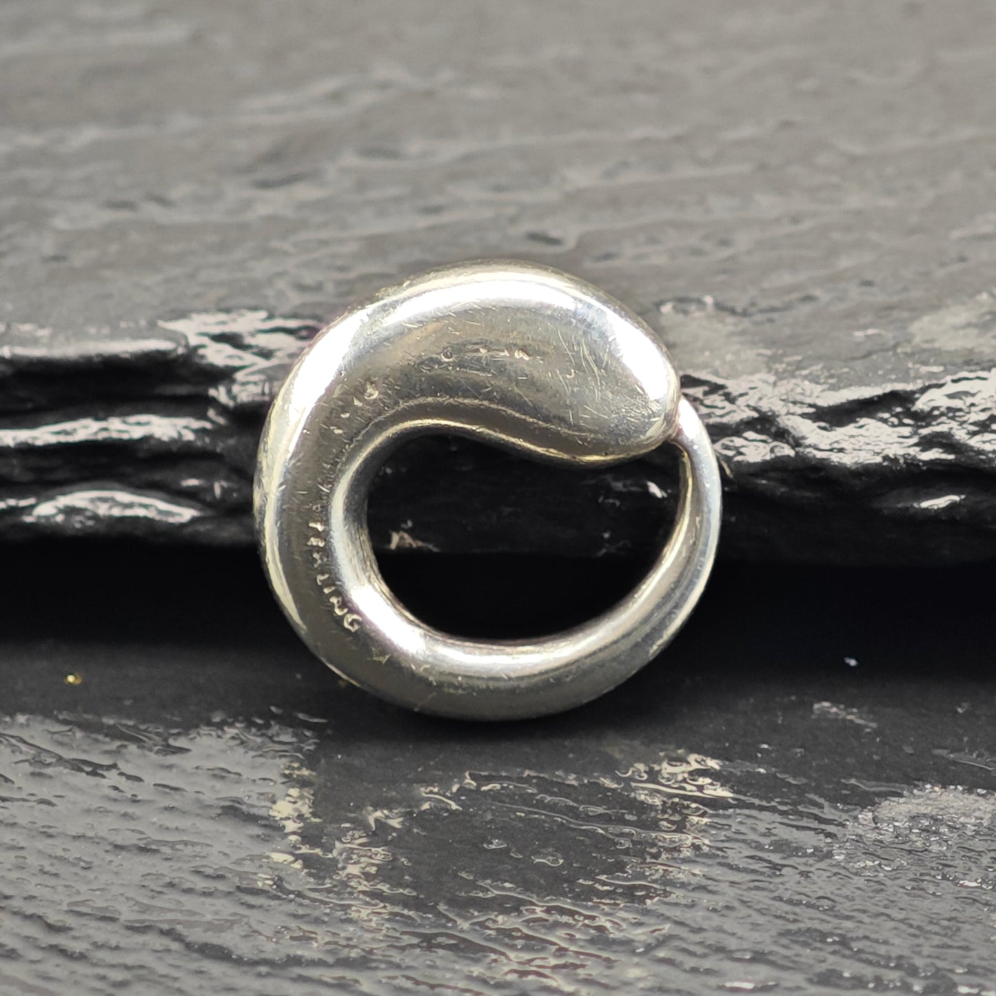Vintage Ouroboros Sterling Silver Pendant P2935