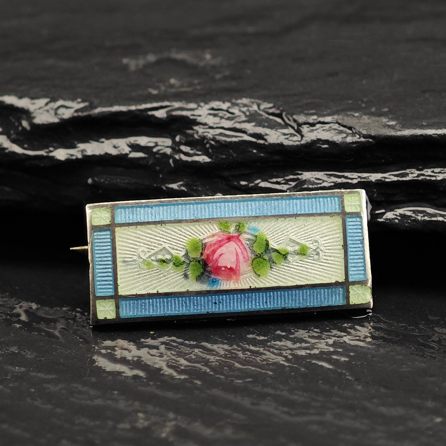 Choice of Enamel Brooches Sterling Silver B2168