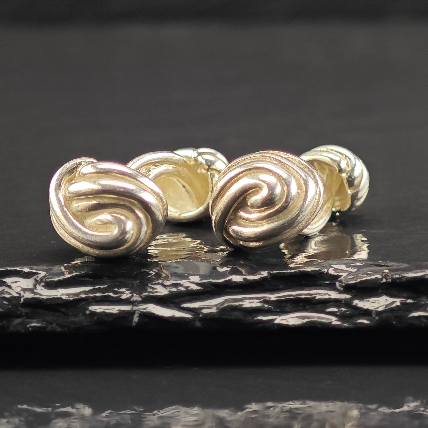 Vintage Tiffany & Co. Knot Design Cufflinks Sterling Silver MISC0345