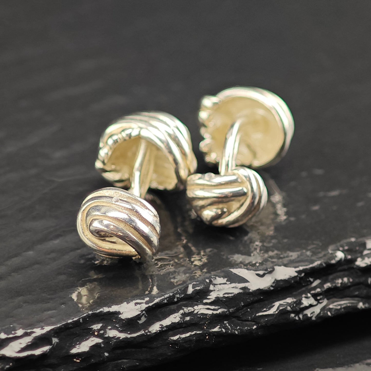 Vintage Tiffany & Co. Knot Design Cufflinks Sterling Silver MISC0345