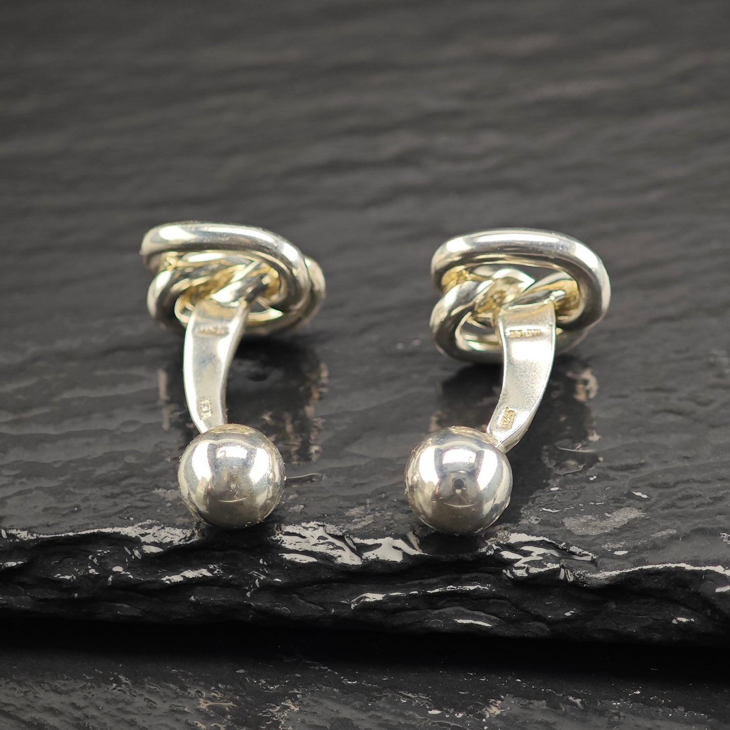 Modernist Tane Mexican Sterling Silver Cufflinks MISC0355