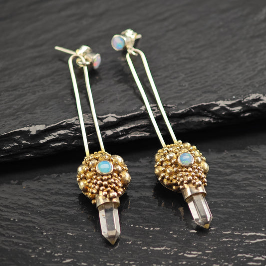 Vintage Artist Sterling Silver Stud/Dangle Earrings ER3062