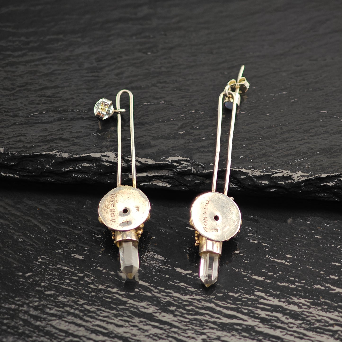 Vintage Artist Sterling Silver Stud/Dangle Earrings ER3062