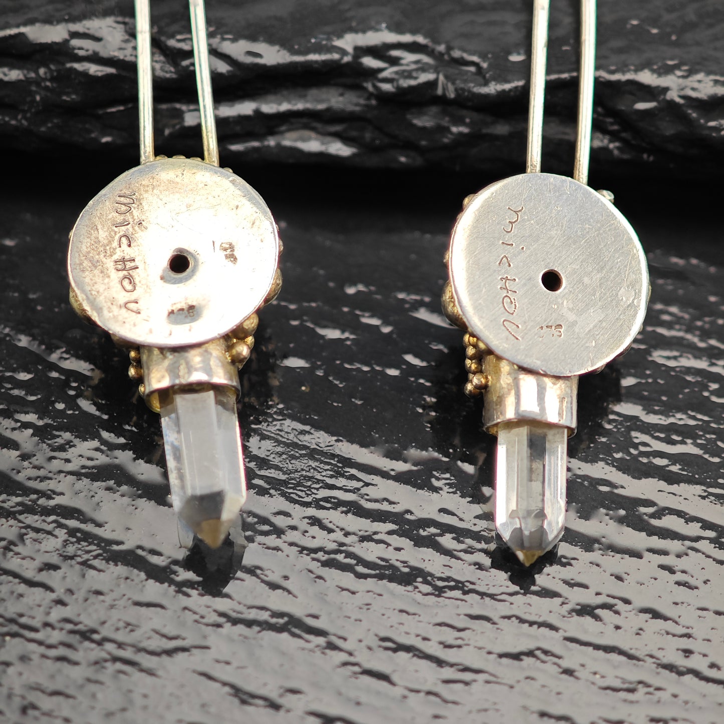Vintage Artist Sterling Silver Stud/Dangle Earrings ER3062