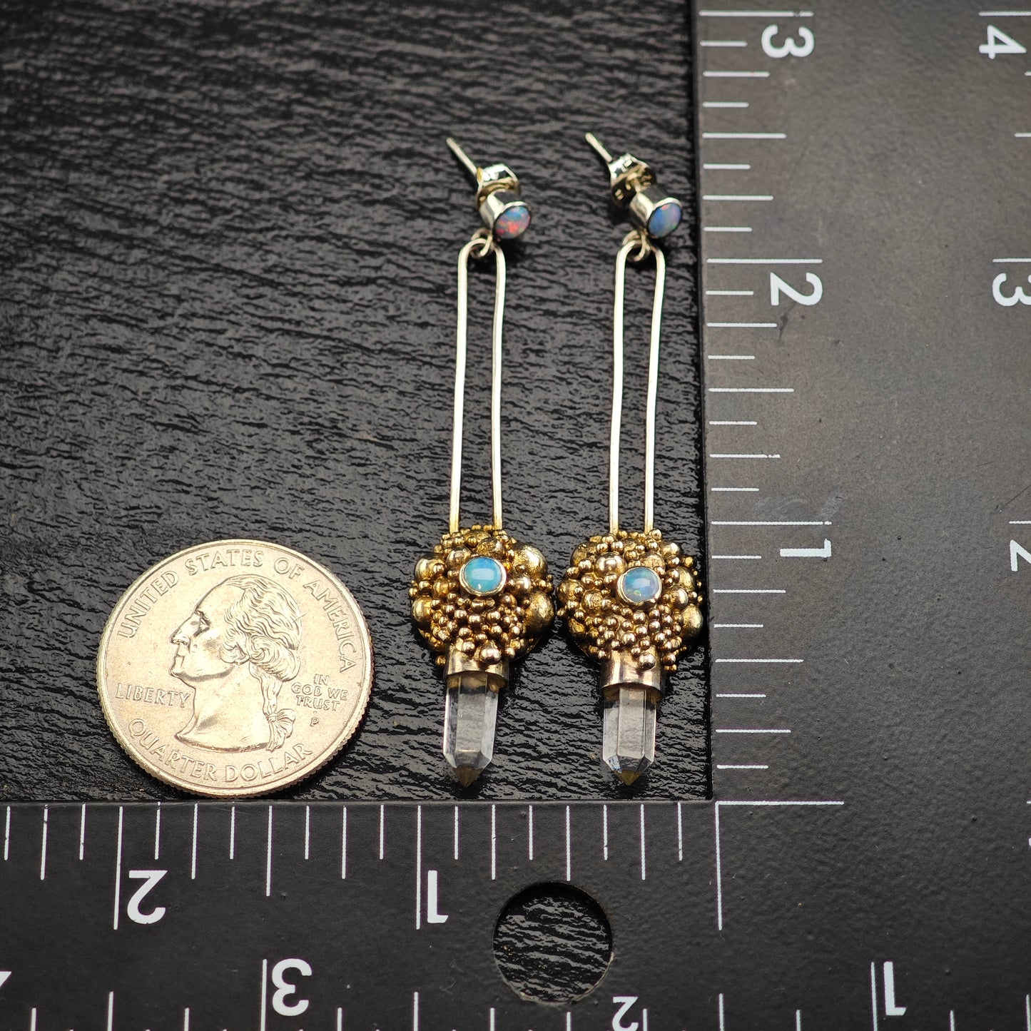 Vintage Artist Sterling Silver Stud/Dangle Earrings ER3062