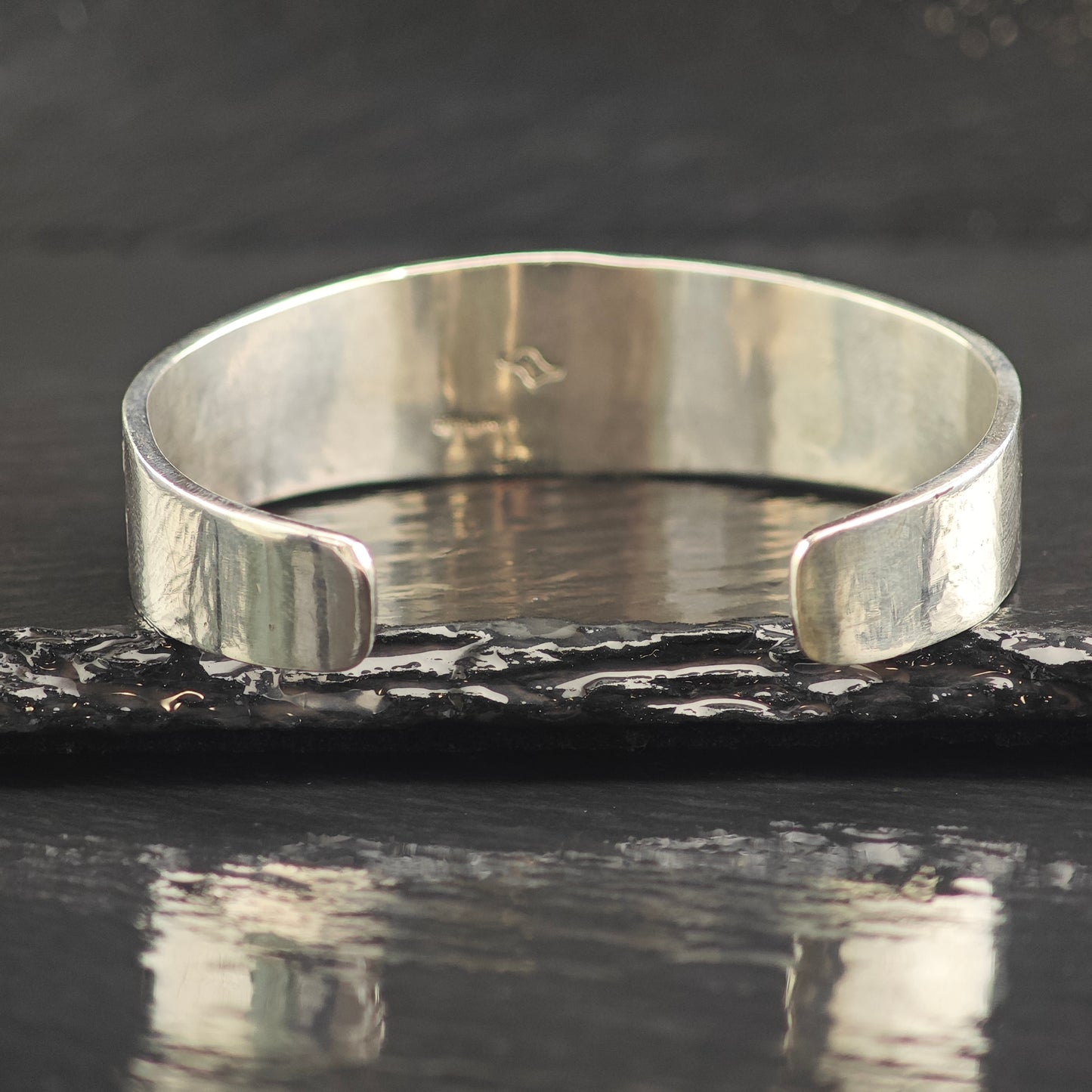 Vintage Hopi Sterling Silver Cuff Bracelet 6 3/4" BR3086
