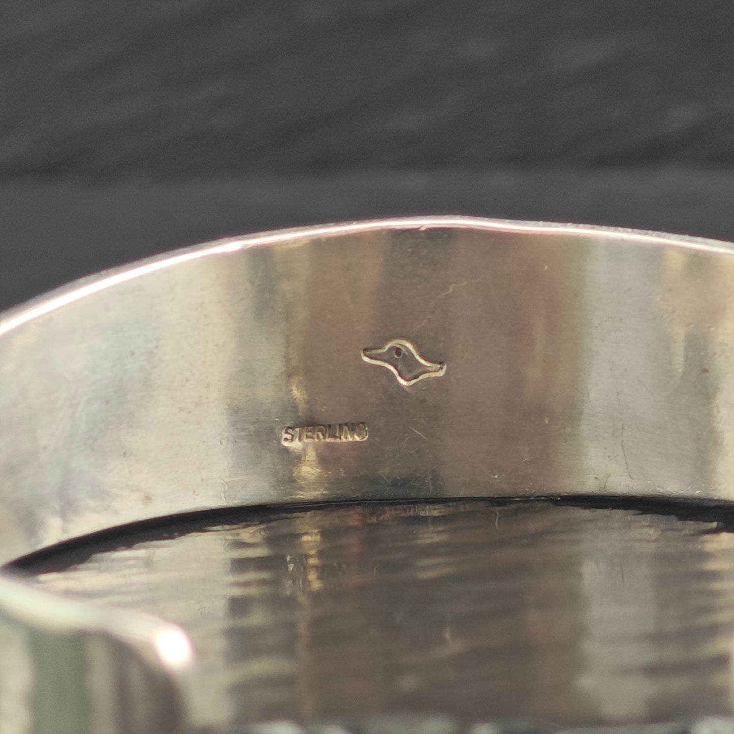 Vintage Hopi Sterling Silver Cuff Bracelet 6 3/4" BR3086