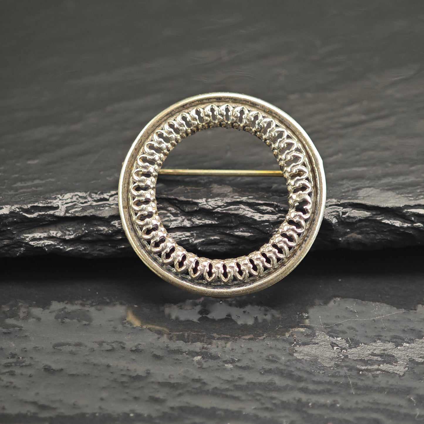 Filigree Danecraft, Sterling Silver Brooch B2191