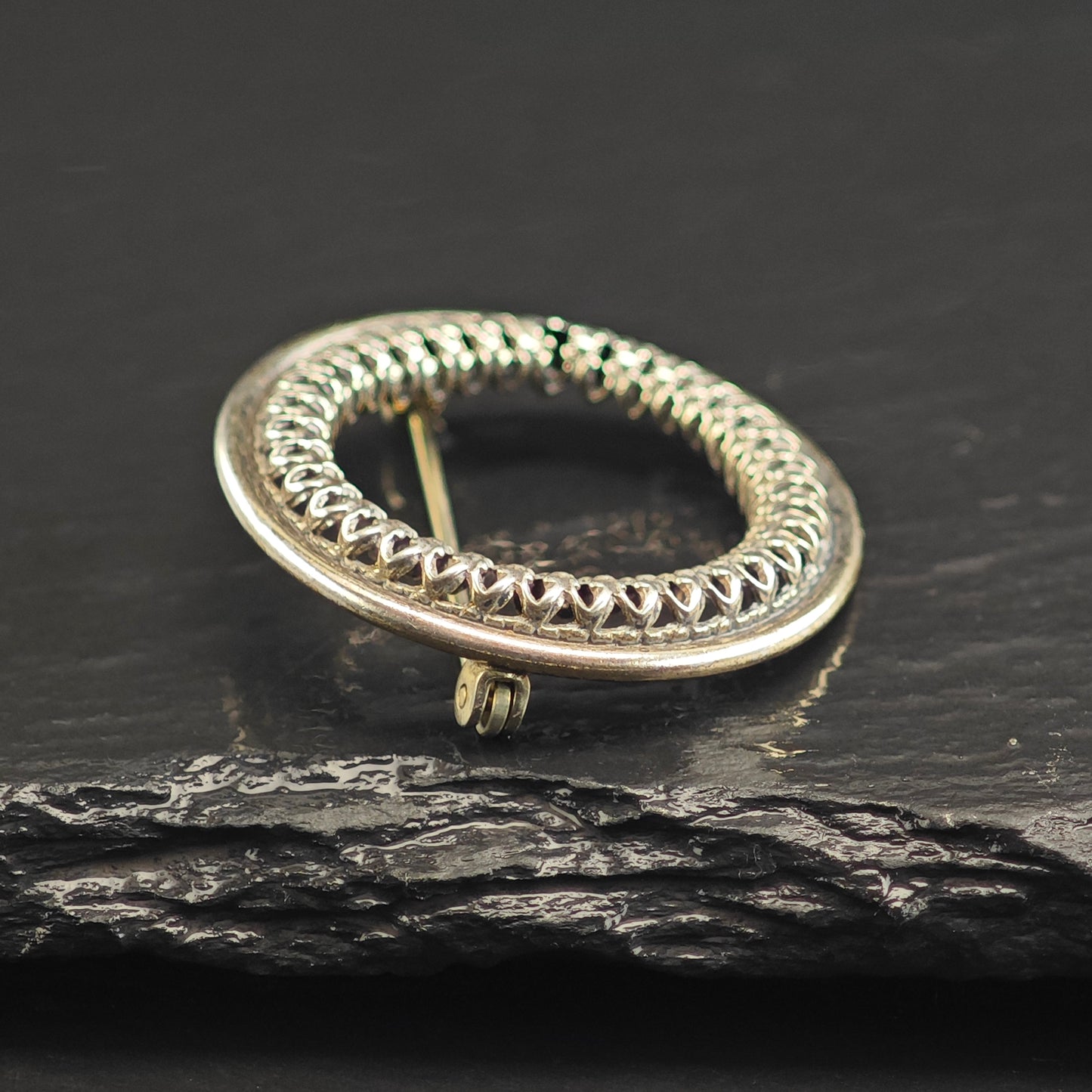 Filigree Danecraft, Sterling Silver Brooch B2191