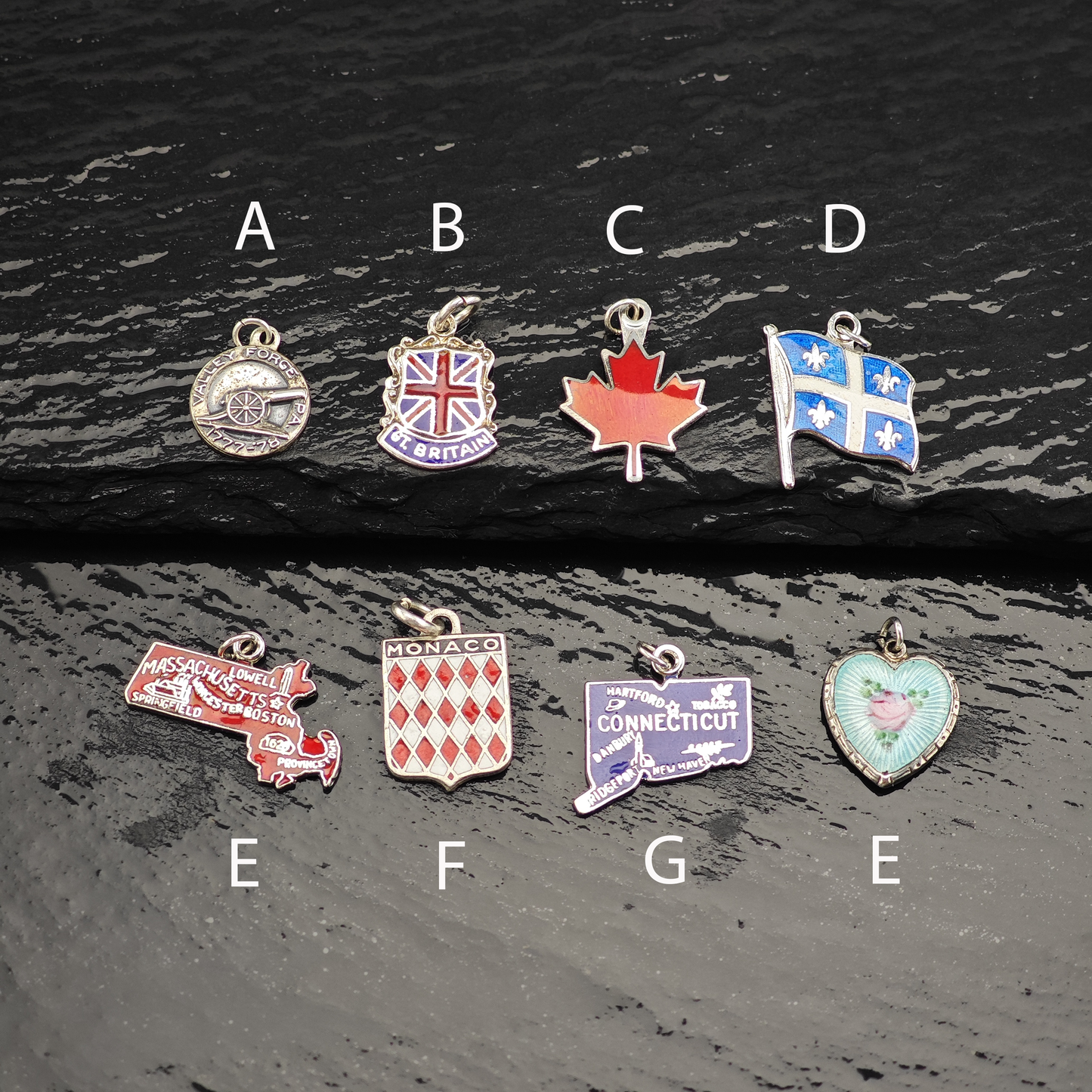 Choice of Sterling Silver Charms P2933
