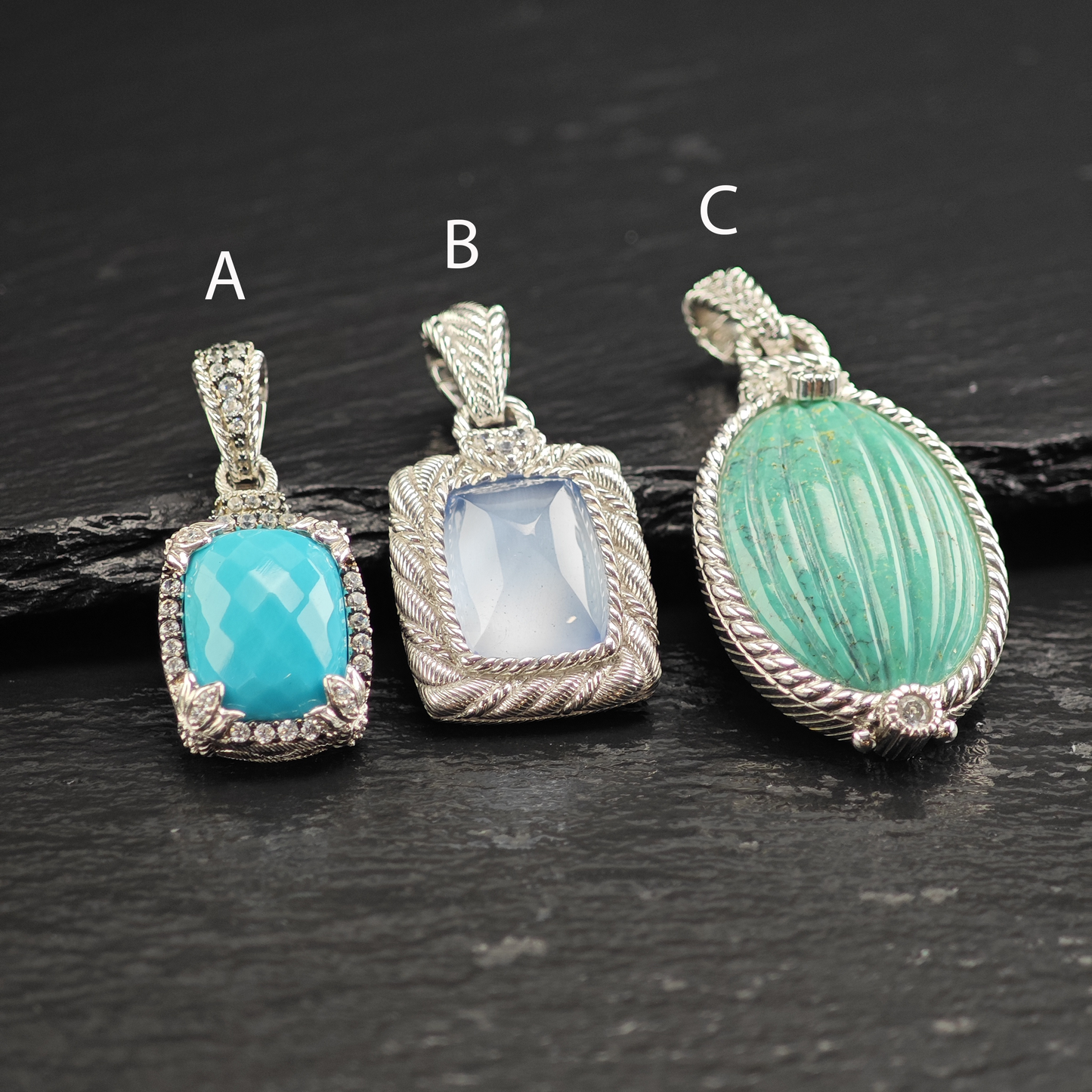 Choice of Judith Ripka Pendants, Sterling Silver P3016