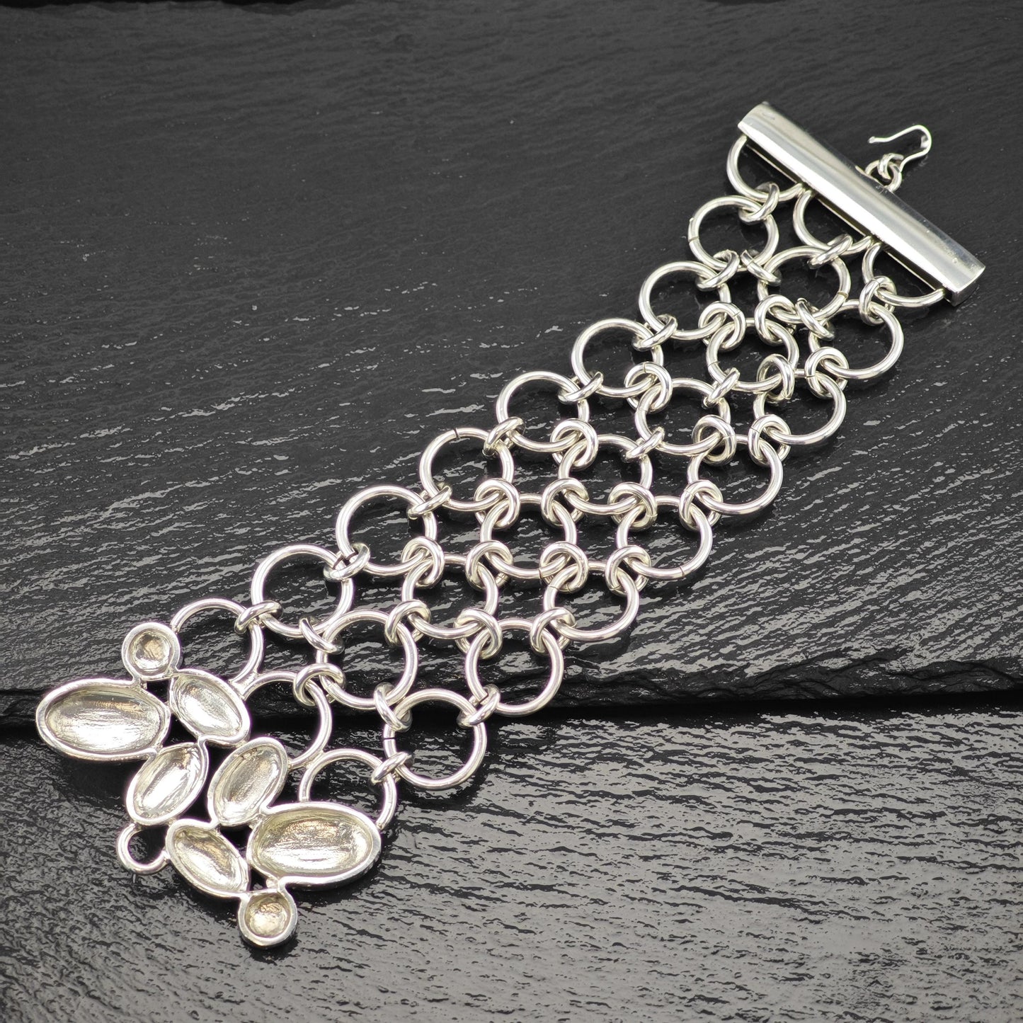 Fassardi & Rohrscheib Bracelet Sterling Silver Size 6 1/2"