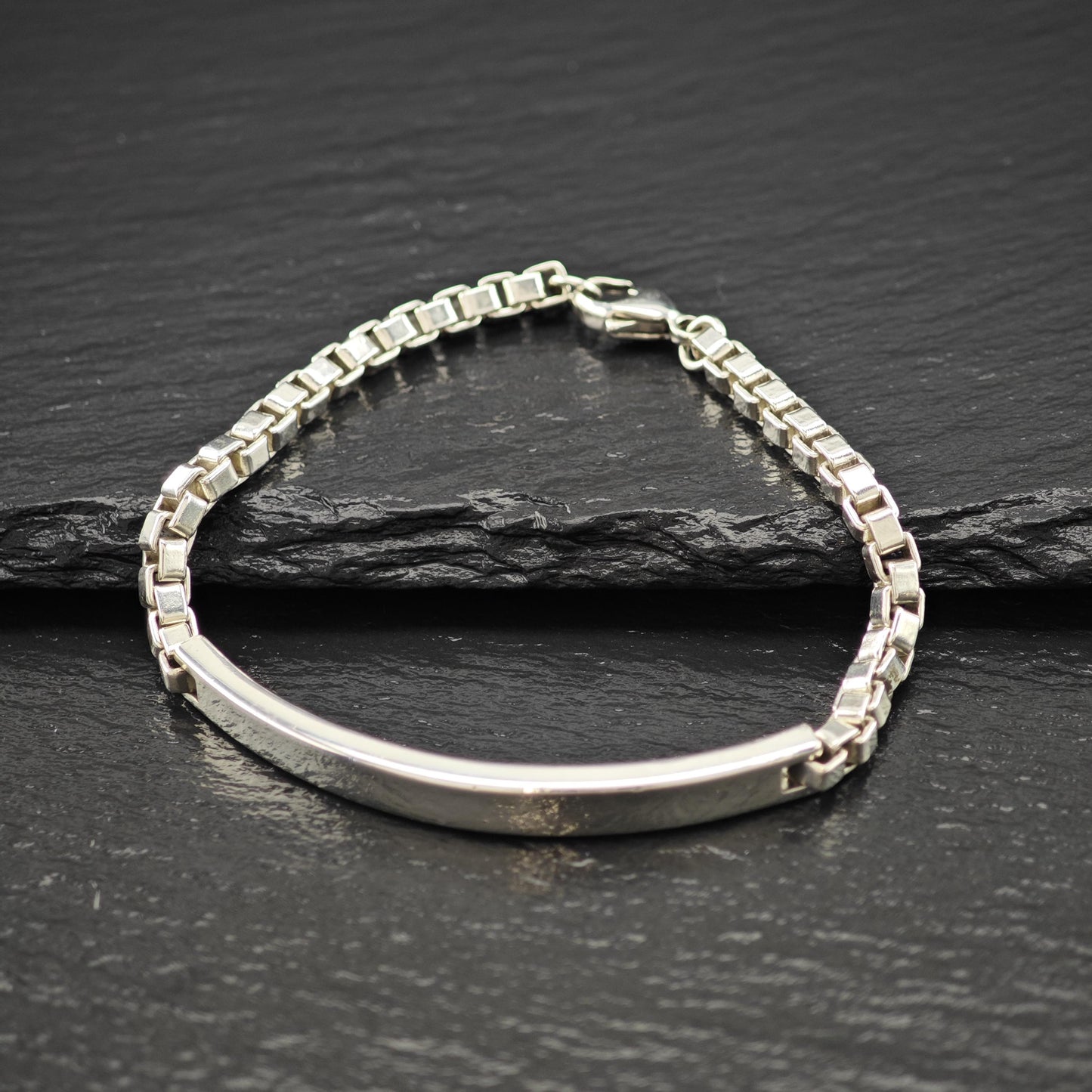 Tiffany & Co Venetian Link Bracelet Sterling Silver Sz 7 1/2"