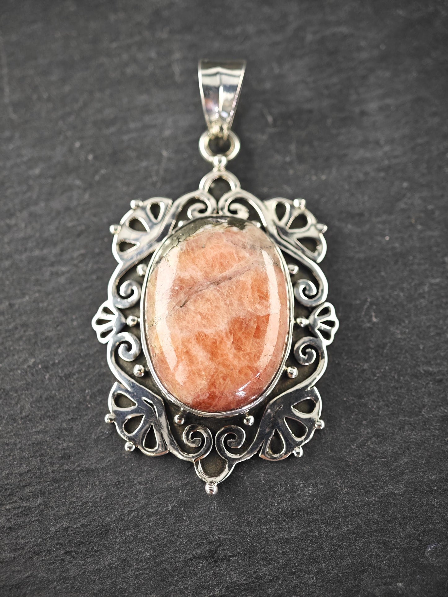 Nicky Butler Rhodonite Pendant, Sterling Silver