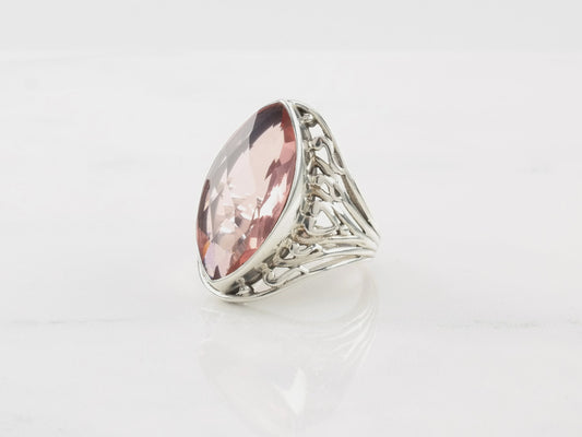 Nicky Butler Sterling Silver Ring Red Quartz Size 7