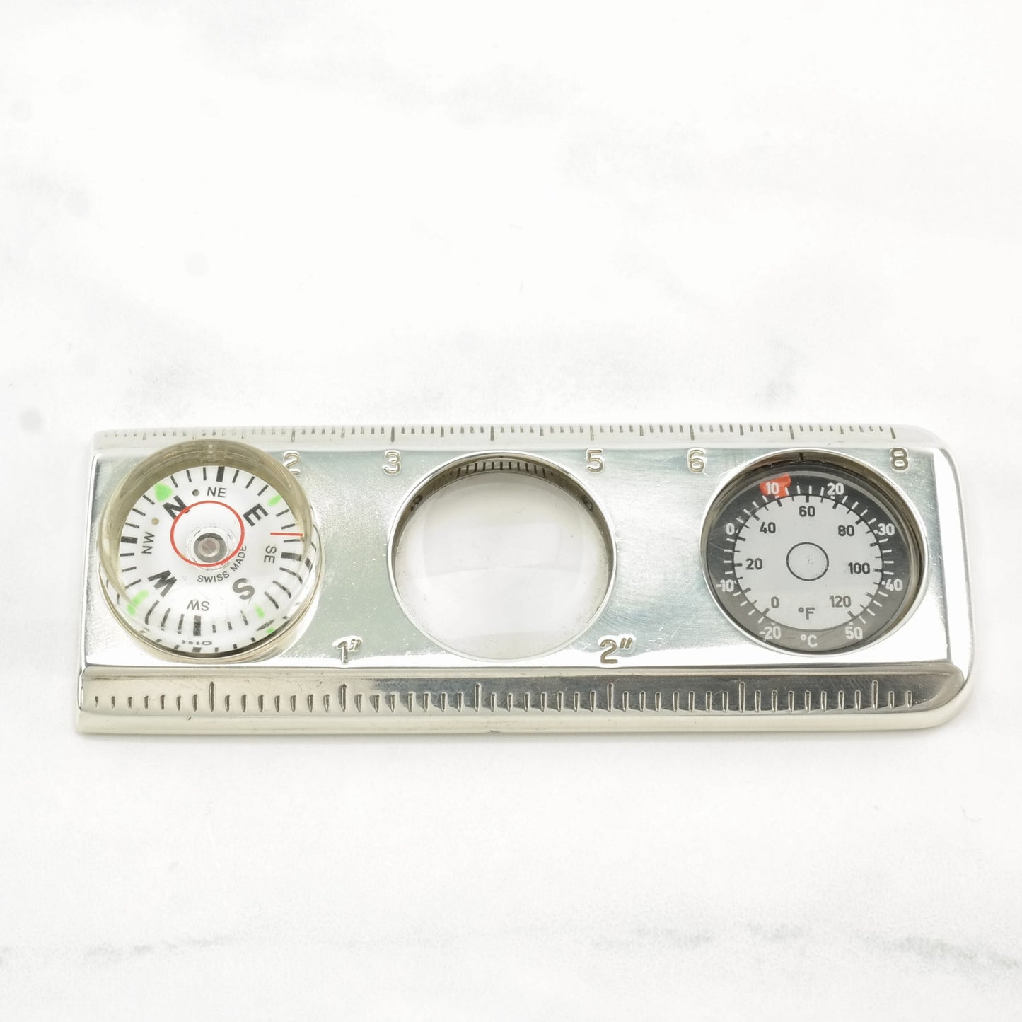 Tiffany & Co Ruler Compass Magnifying Glass Thermometer Sterling Silver