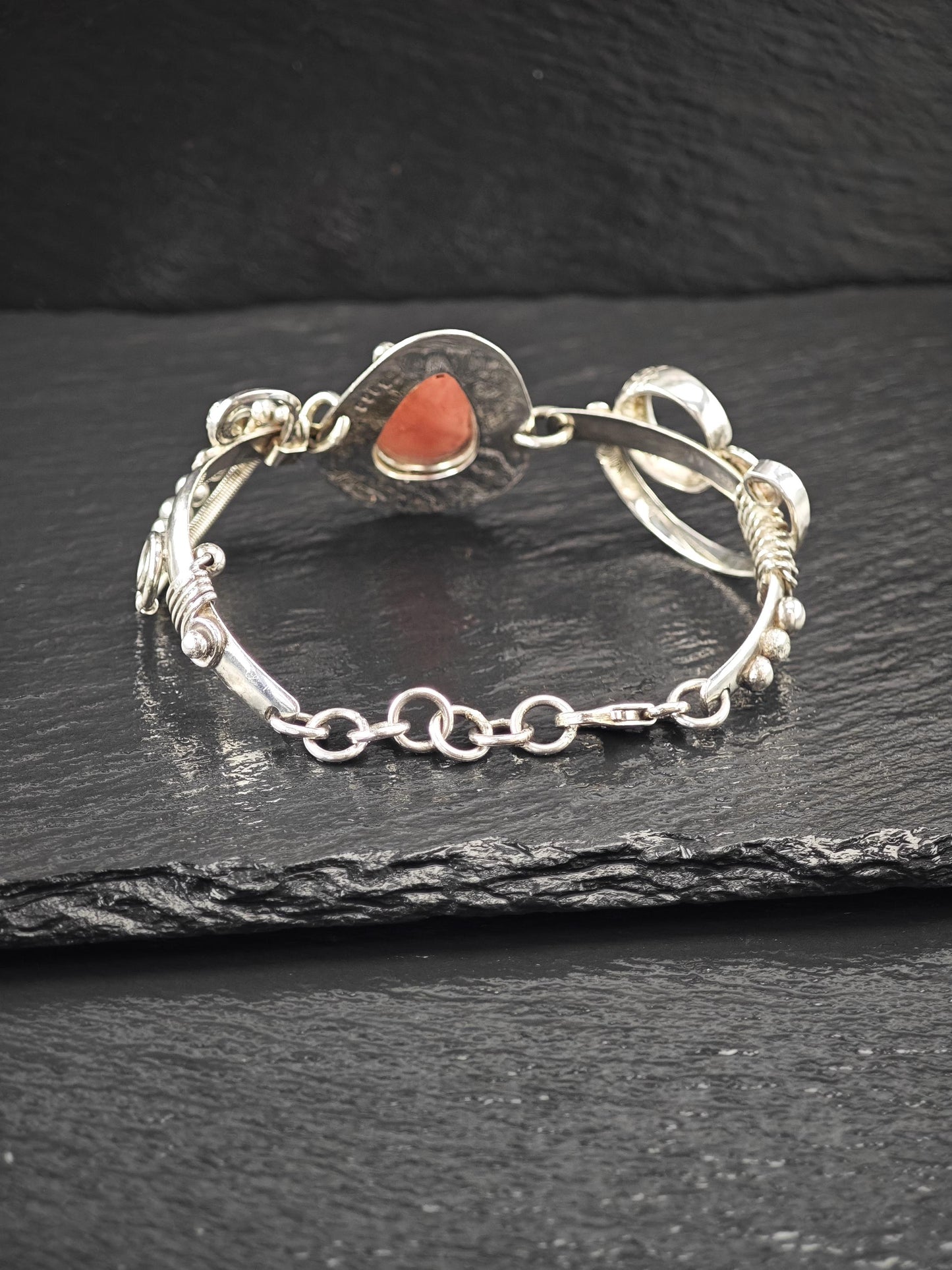 Victor Yurivilca, Teardrop Bracelet Sterling Silver