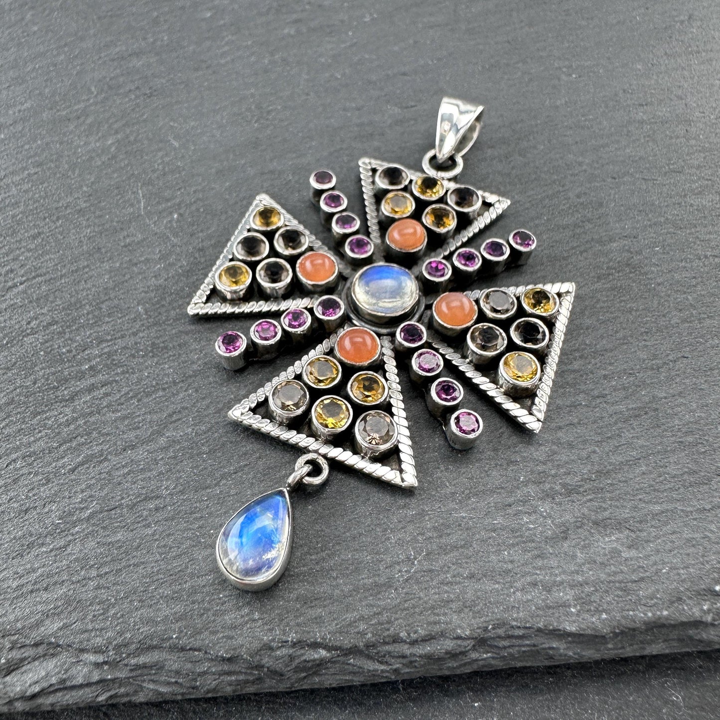 Nicky Butler Cross Pendant Sterling Silver P2687