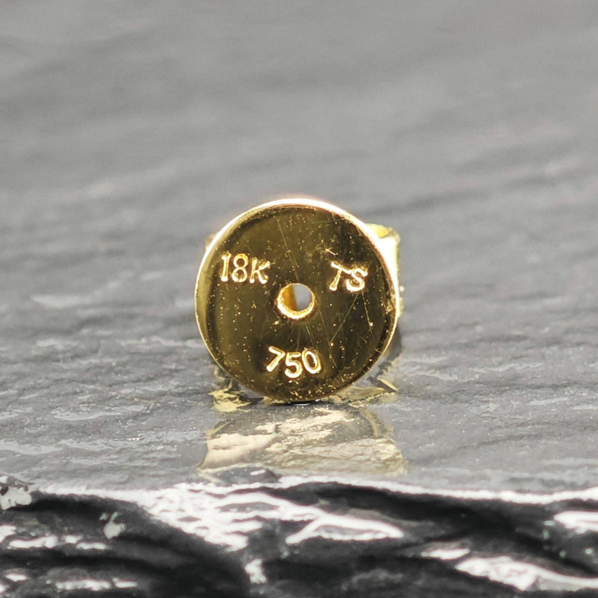 Jadeite 18K Gold Stud Earrings ER3221