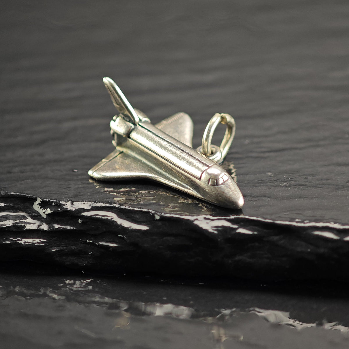 Vintage Retired James Avery Sterling Silver Airplane Charm P3166