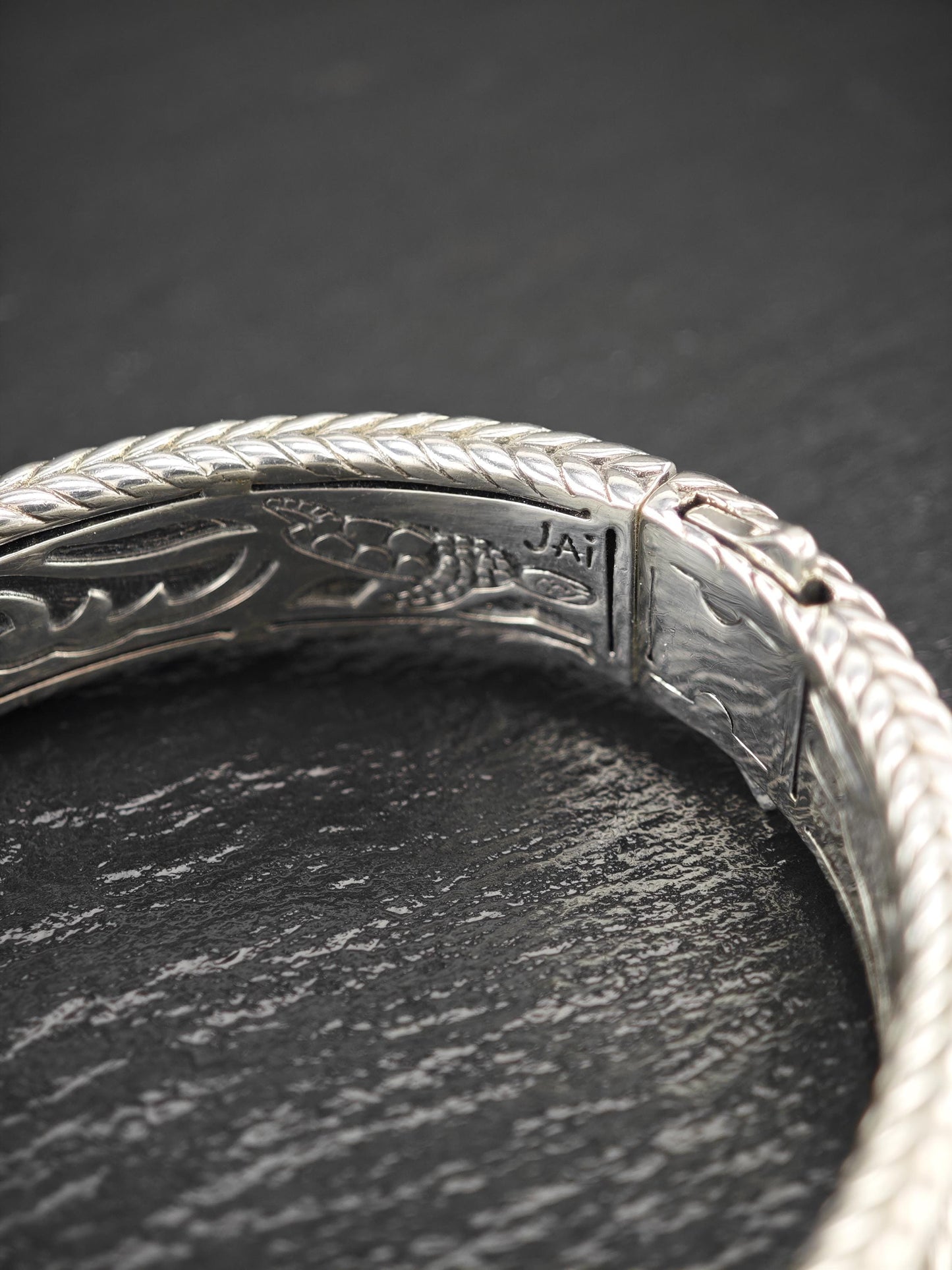 Angela by John Hardy, Jai MOP Bangle Bracelet Sterling Silver