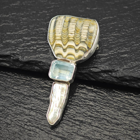 Sterling Silver Pendant: Echo of the Dreamer -  Style P2820