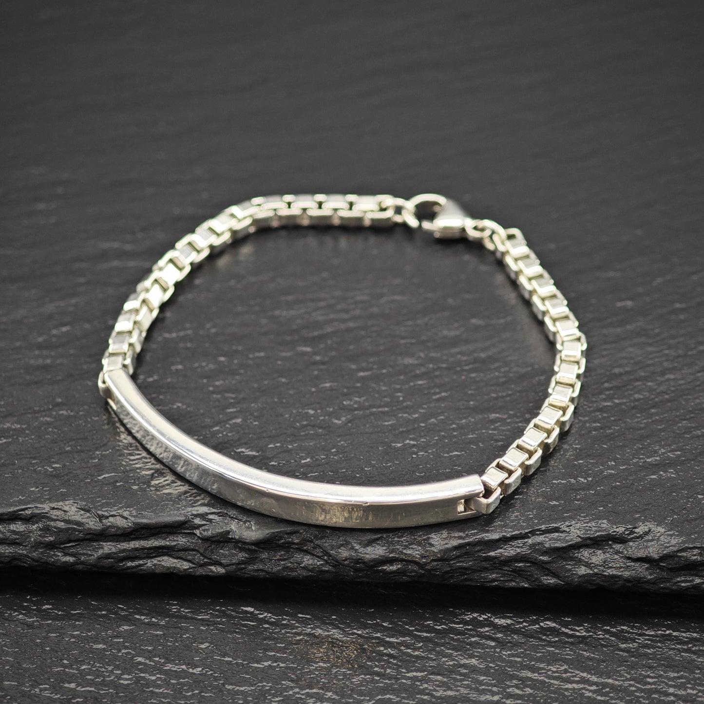 Tiffany & Co Venetian Link Bracelet Sterling Silver Sz 7 1/2"