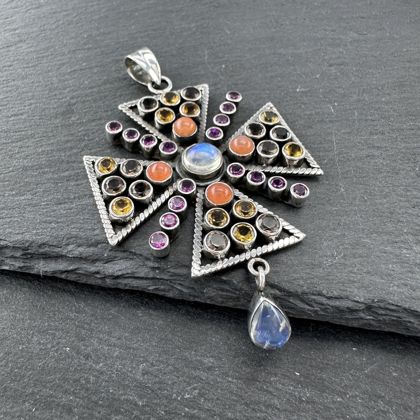 Nicky Butler Cross Pendant Sterling Silver P2687