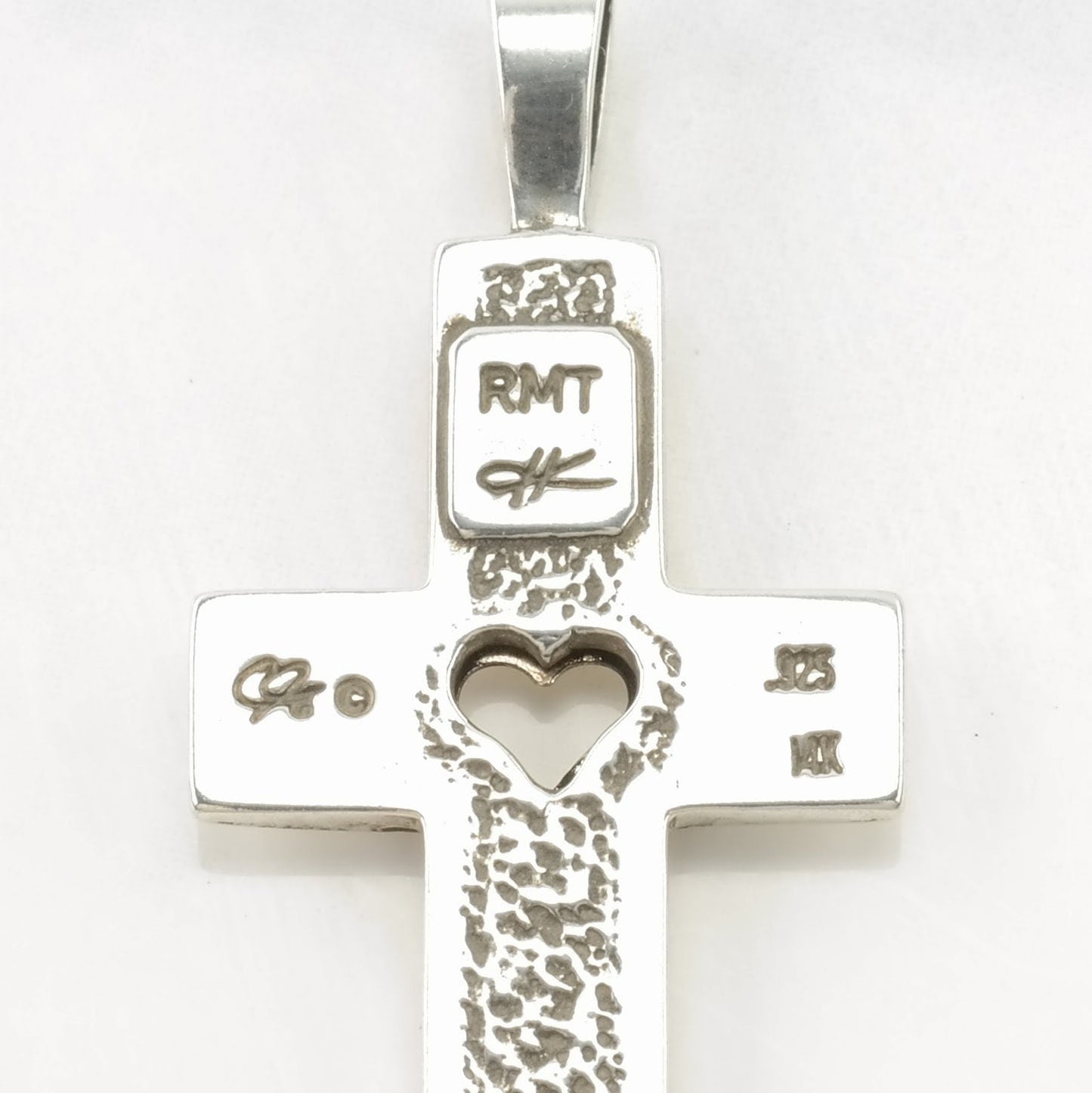 Choice of Vintage Cross Cutouts Sterling Silver Pendant