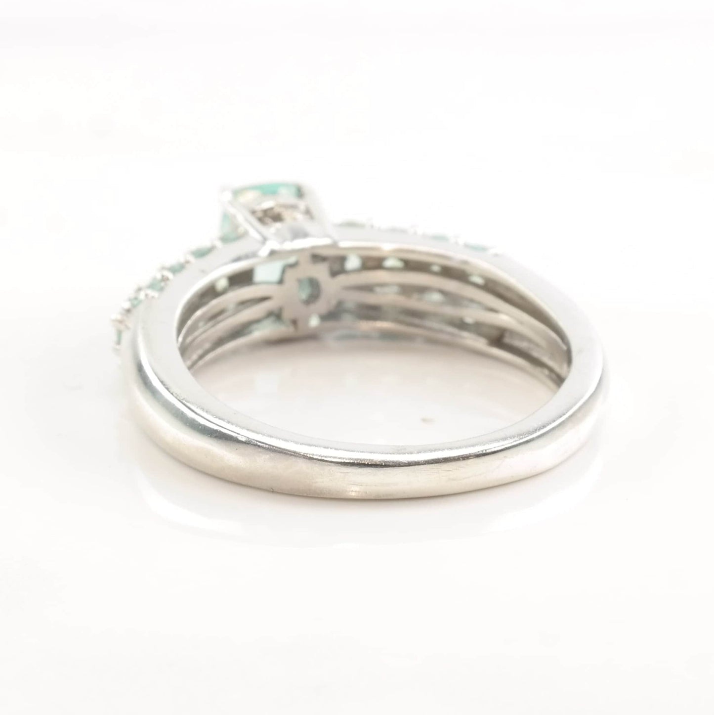 STS Silver Ring CZ Size 7