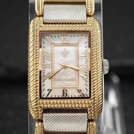 Judith Ripka MOP Dial, Japan Movement Stainless Steel Watch MISC0293
