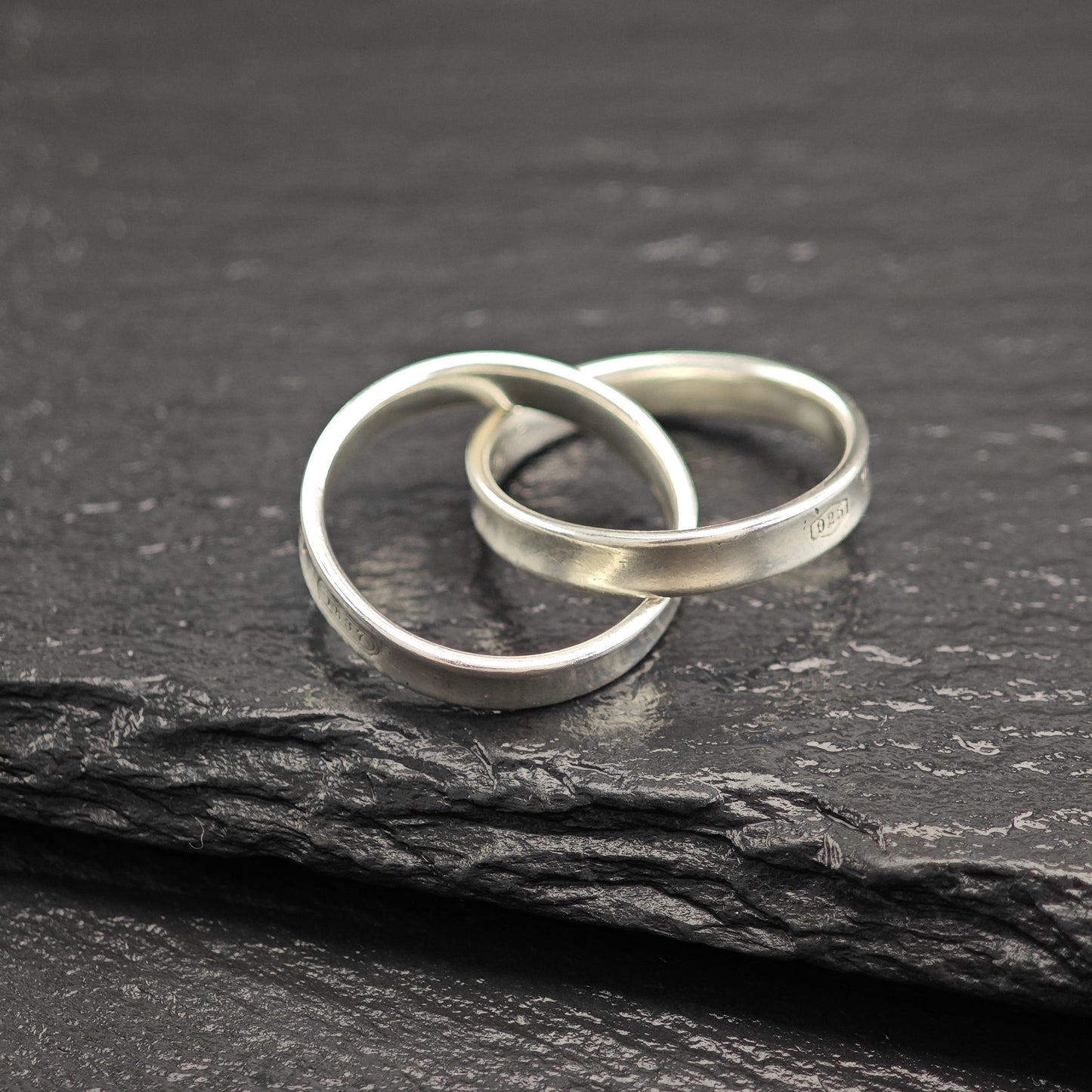 1837 Tiffany Interlocking Bands Sterling Silver