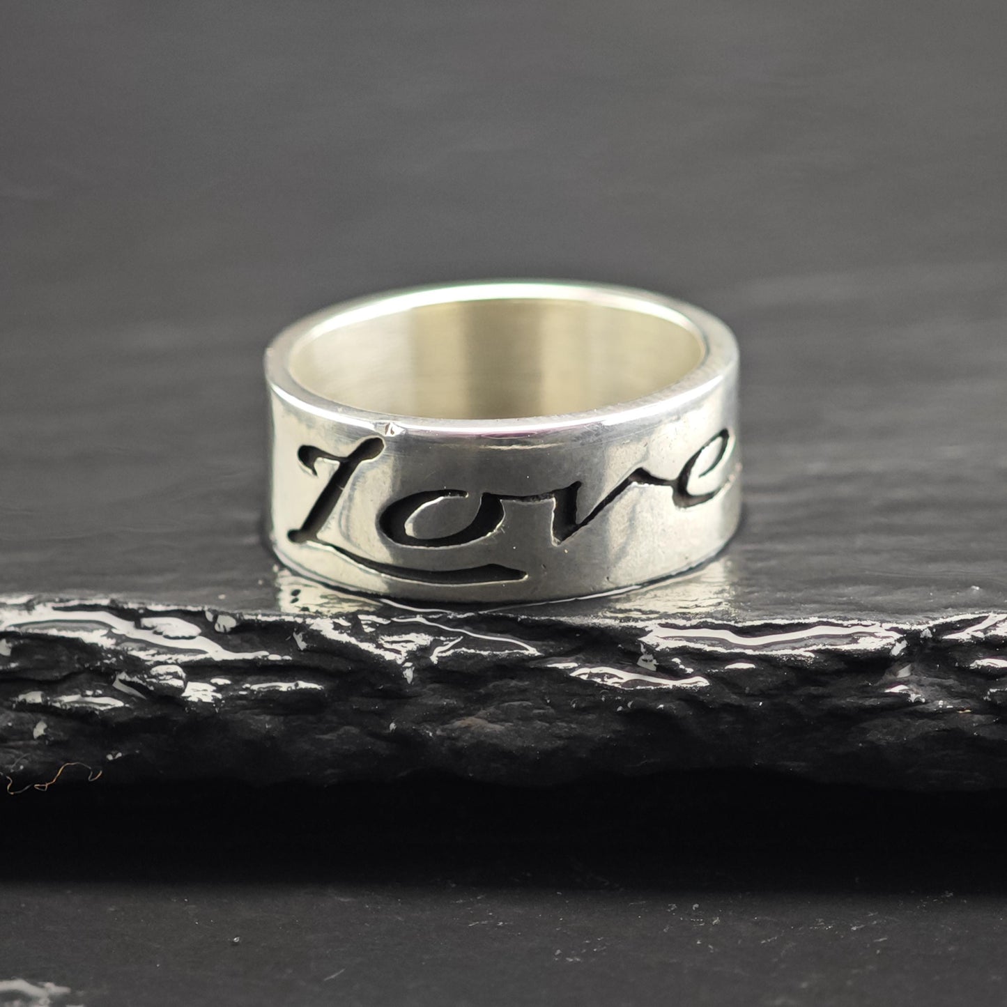 Vintage James Avery Love Band Sterling Silver Ring Sz 6 1/4 R6709