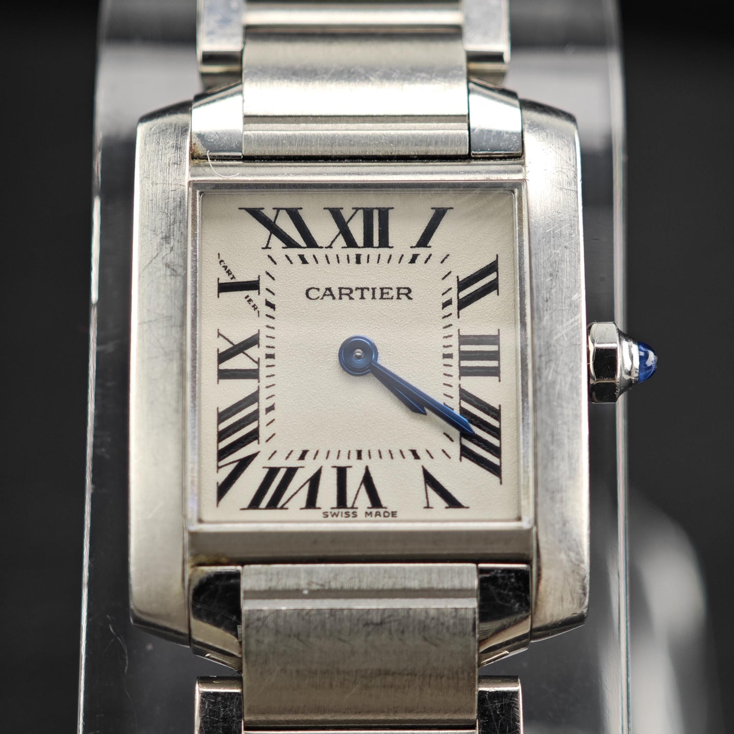 Preloved Cartier Tank Watch with Box Quartz Small MISC0325