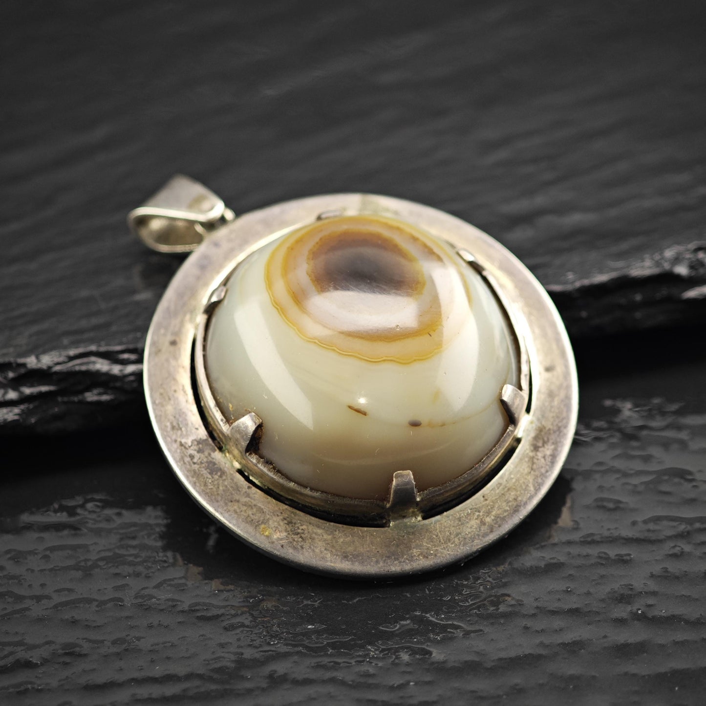 Whatchu Looking At Sterling Silver Pendant P3054
