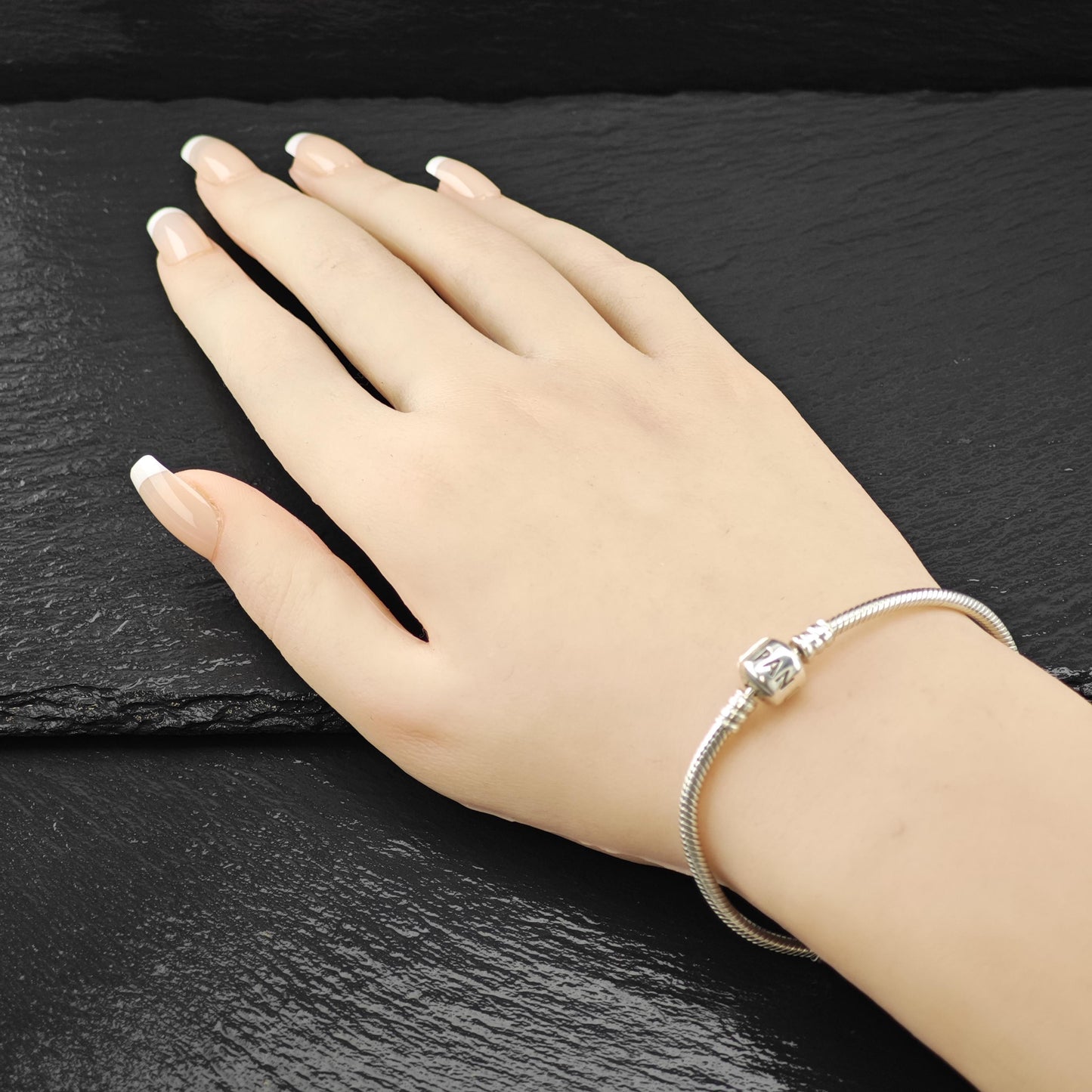 Vintage Pandora Bracelet Sterling Silver 9" BR3034