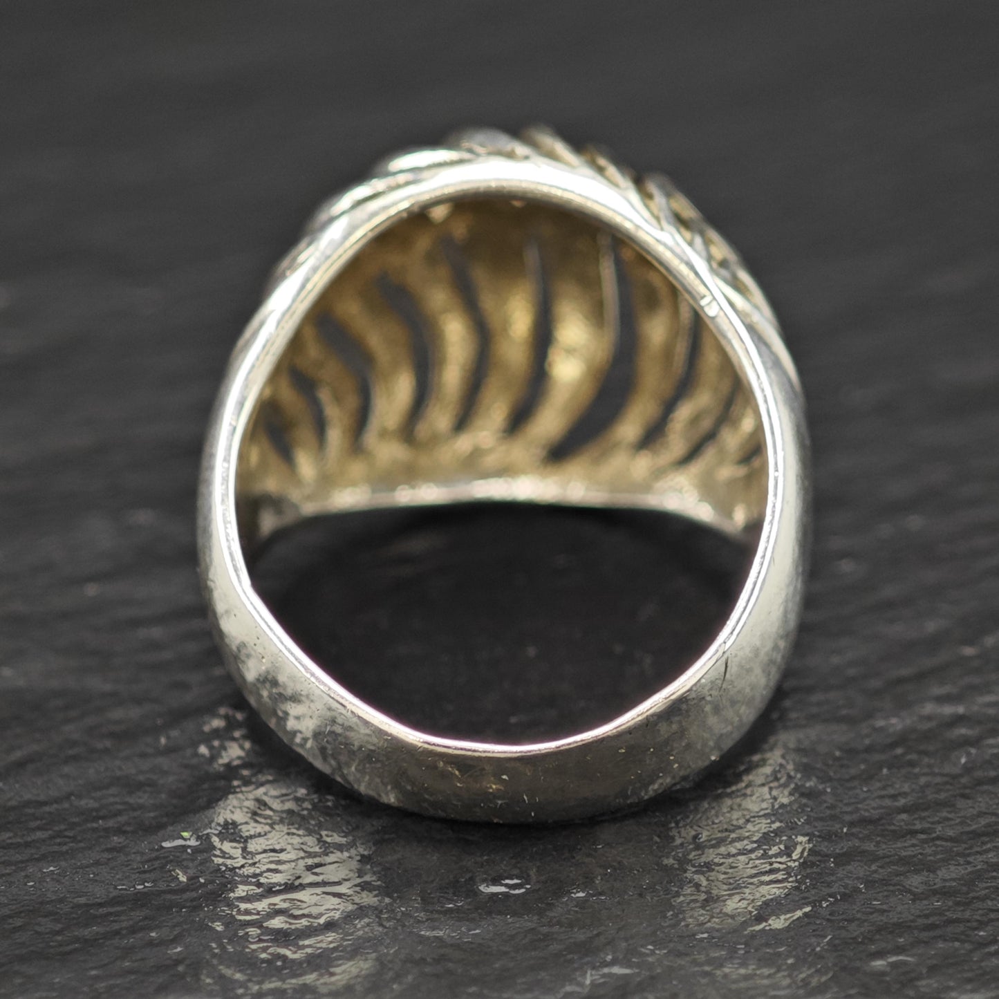 Sterling Silver Dome Ring Classic Rounded Band Size 7 R6117