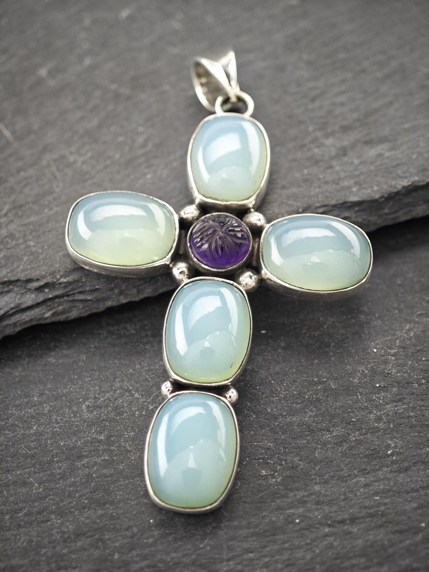 Nicky Butler Cross Pendant Sterling Silver P2696