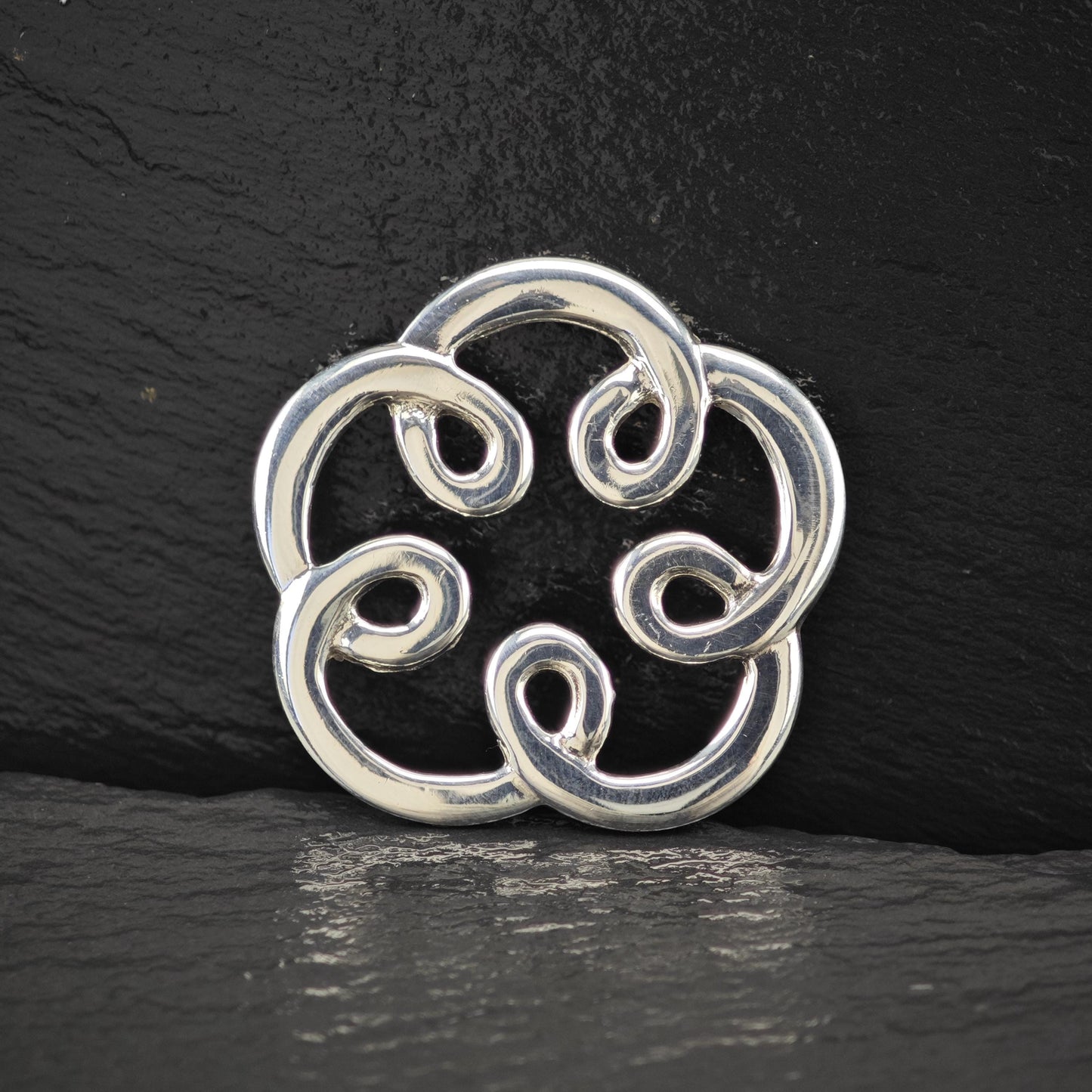 Sterling Silver Pendant:  Floral Design - Tous 925 P2801
