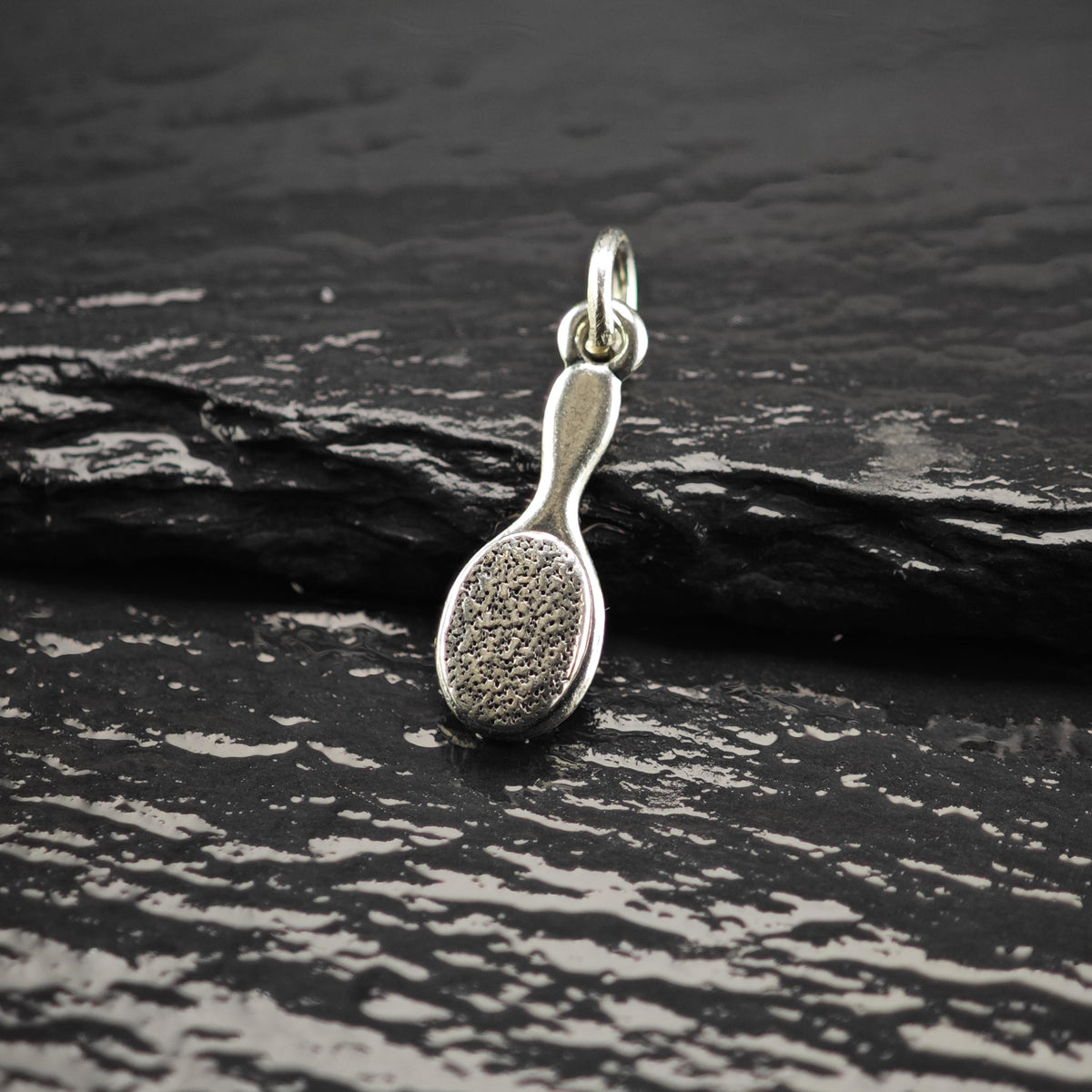 Vintage James Avery Sterling Silver Hairbrush Charm P3171