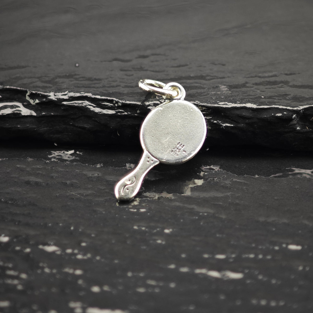 Vintage James Avery Sterling Silver Mirror Charm P3170