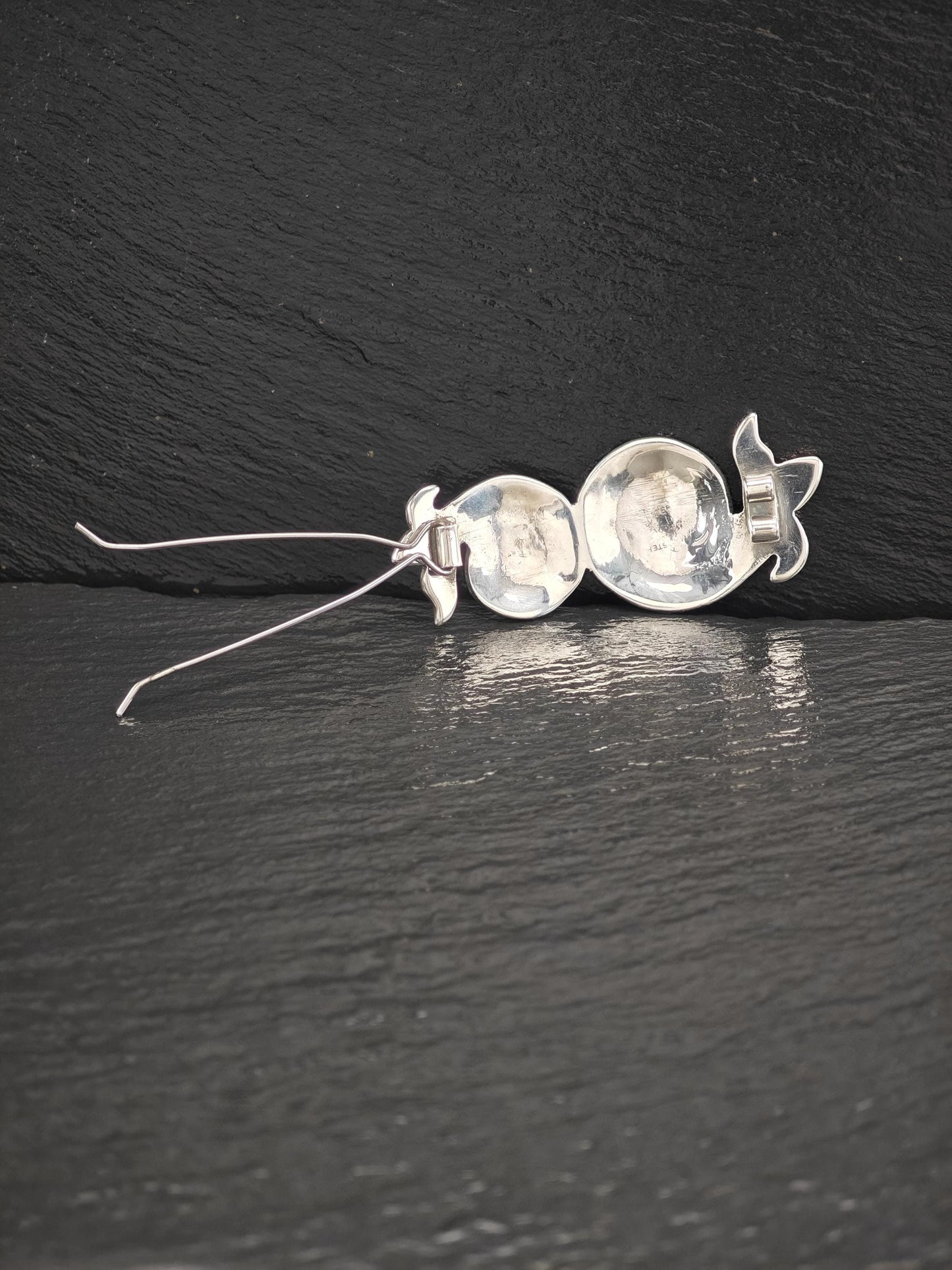 Taxco Style, Swirl Barrette Sterling Silver MISC0314