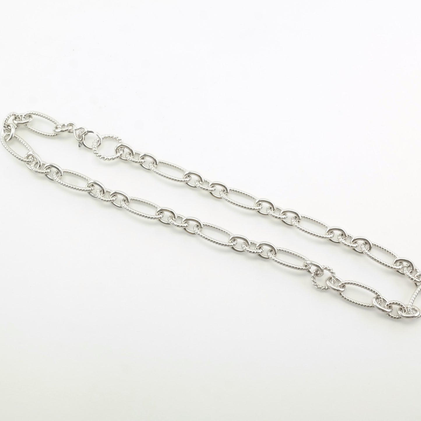 Judith Ripka Sterling Silver Chain Necklace