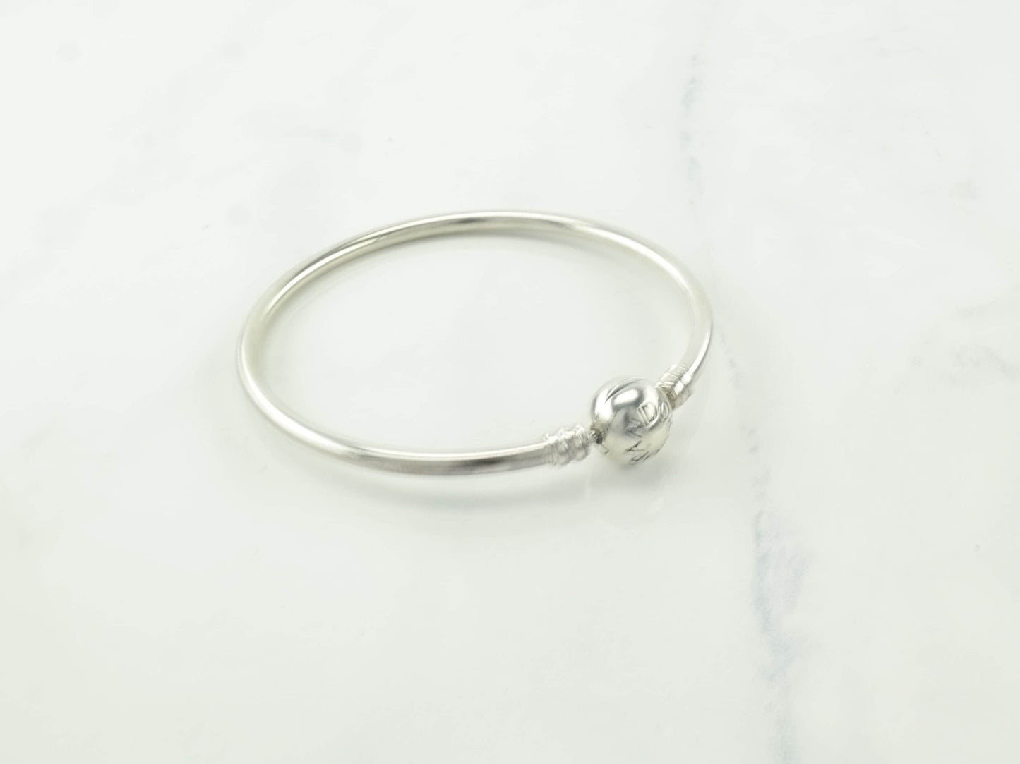 Choice: Vintage Pandora Sterling Silver Bangle Bracelet