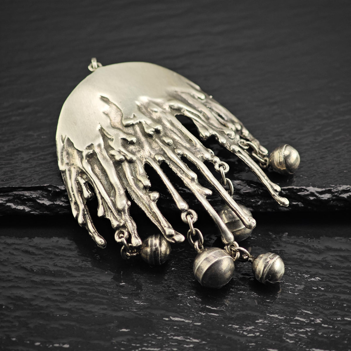 Pentti Sarpaneva Finland Modernist Sterling Silver Pendant P3128
