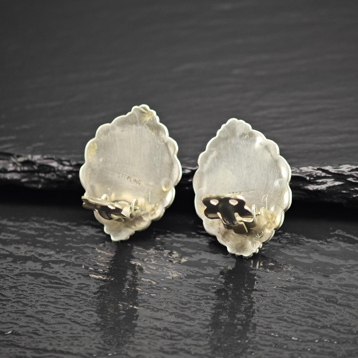 Cultured Pearl Sterling Silver Clip On Earrings ER3201