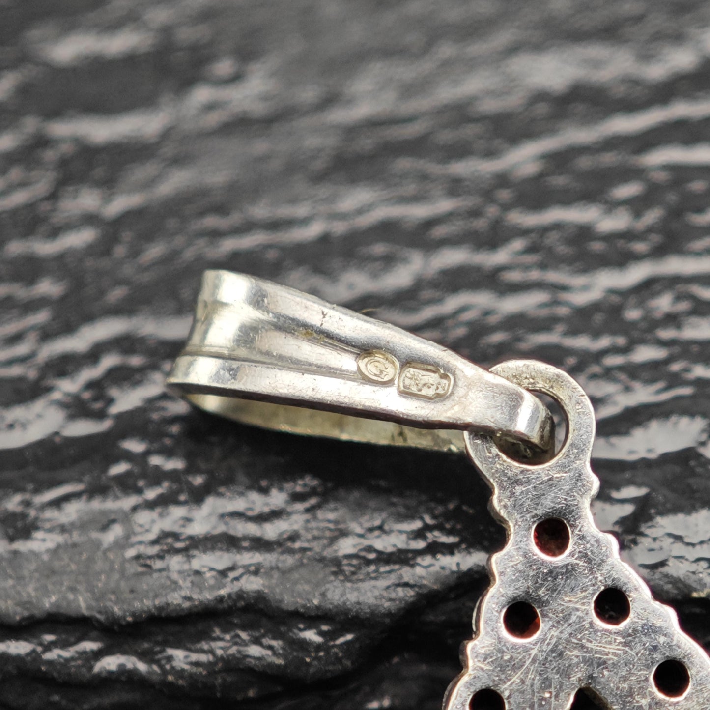 Choice of Bohemian Garnet Gold Filled or Sterling Silver Pendants P3041