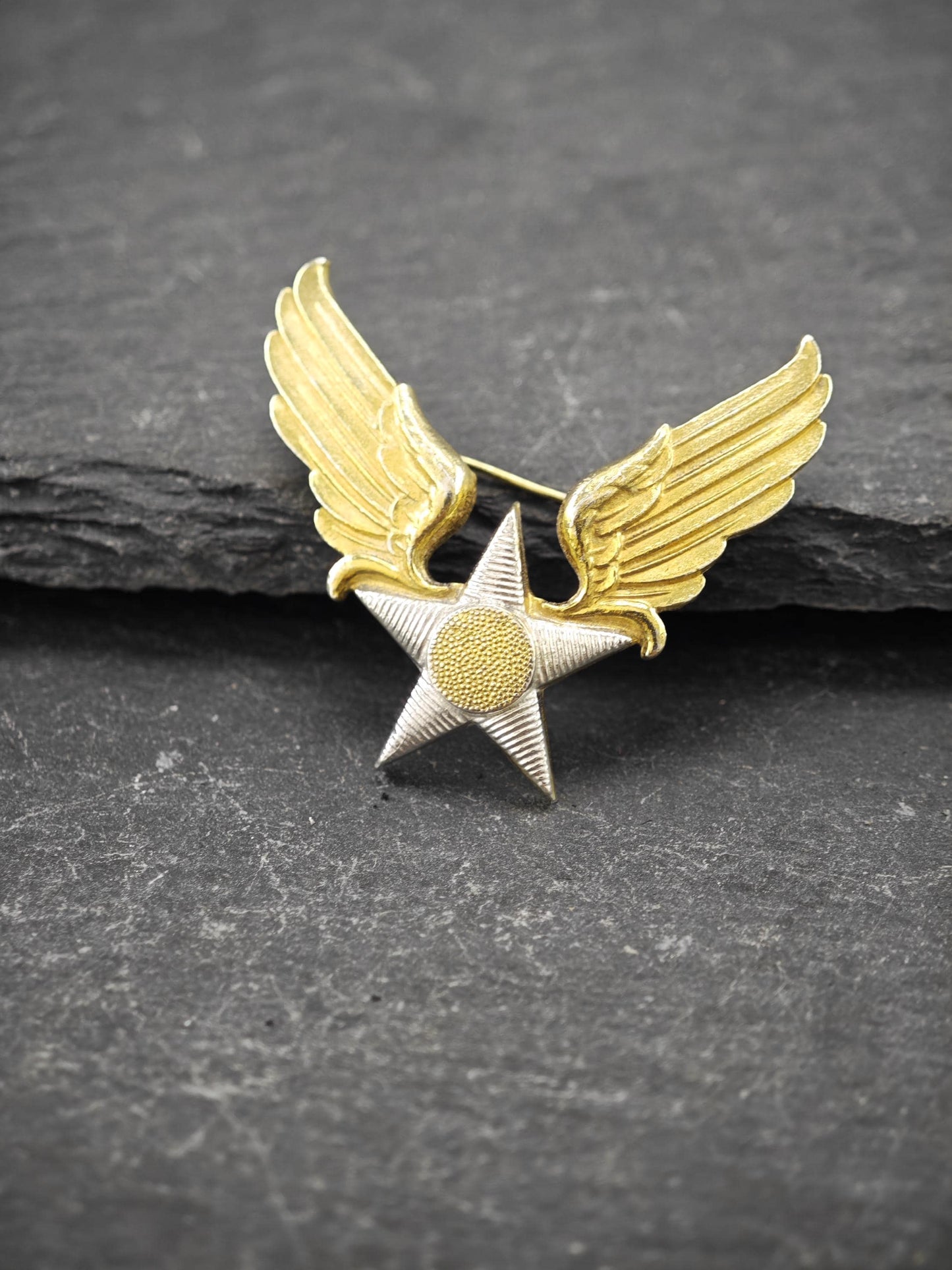 Choice of Vintage WWII Brooches Sterling Silver