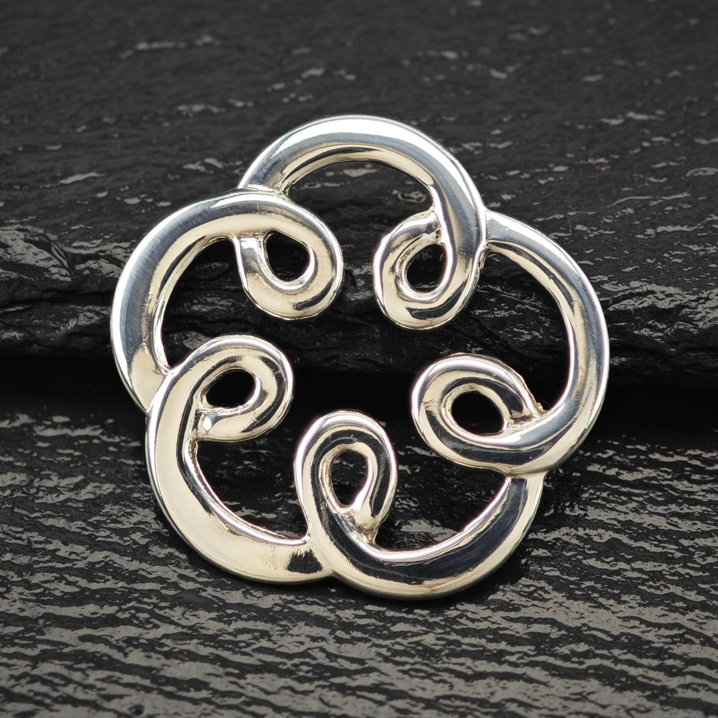 Sterling Silver Pendant:  Floral Design - Tous 925 P2801